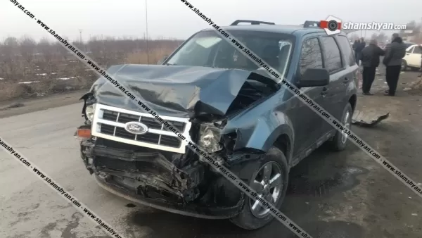 Բախվել են ВАЗ 2105-ն ու Ford Escape-ն. կա 4 վիրավոր