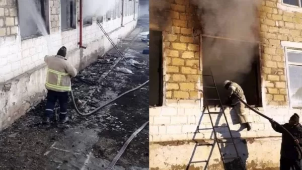 Հրդեհ` Արցախի դպրոցներից մեկում
