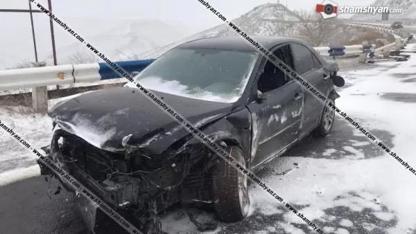 27-ամյա վարորդը Mazda 6-ով Չայնիի ոլորաններում բախվել է երկաթե արգելապատնեշներին, կա վիրավոր