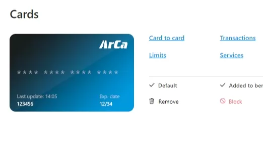 ArCa հավելվածում/կայքում անհասանելի է նաև քարտից քարտ փոխանցման ծառայությունը. հայտնի է պատճառը