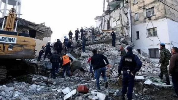 Ալբանիայում երկրաշարժից հետո դադարեցվել են որոնողա-փրկարարական աշխատանքները