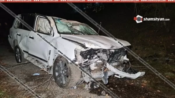 Տավուշի մարզում բախվել են Toyota Land Cruiser-ն ու Volkswagen-ը. Toyota-ի վարորդը տեղում մահացել է