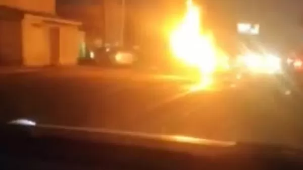 ՏԵՍԱՆՅՈՒԹ. «Երազ այգու»  հարևանությամբ մեքենա է այրվում