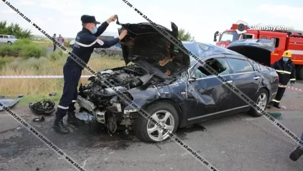 Կասկադյորական ավտովթար Արագածոտնի մարզում. մեքենան վերածվել է մետաղե ջարդոնի, կա վիրավոր. Shamshyan. com