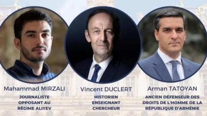 Ադրբեջանի պատերազմական հանցանքները ներկայացվել է Ֆրանսիայում կայացած միջազգային կոնֆերանսին. Թաթոյան 