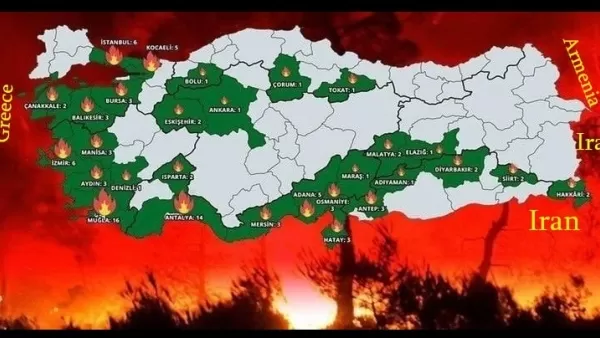 Թուրքիայում այրվող անտառների աշխարհագրությունը մեծանում է՝ մոտենալով հարևան երկրներին․ Նաիրի Հոխիկյան