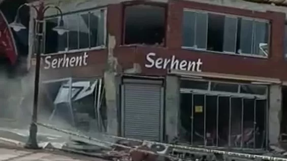  ՏԵՍԱՆՅՈՒԹ. Ինչպես են այսօրվա երկրաշարժից հետո Թուրքիայում փլուզվում շենքերը
