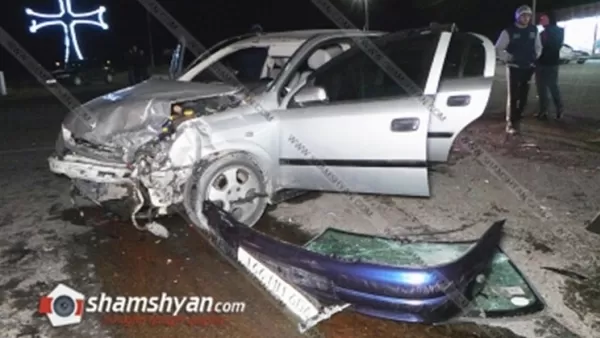 Խոշոր ավտովթար Արմավիրի մարզում. ճակատ-ճակատի բախվել են Opel Astra-ները. 5 վիրավորների մեջ կան անչափահասներ