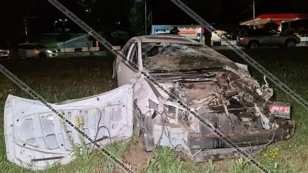 Խոշոր ավտովթար՝ Երևանում. բախվել են Mercedes-ն ու Toyota-ն. կա վիրավոր