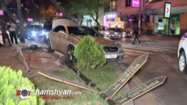 Երևանում 25-ամյա վարորդը Mercedes CLS 500–ով վրաերթի է ենթարկել 2 հետիոտնի