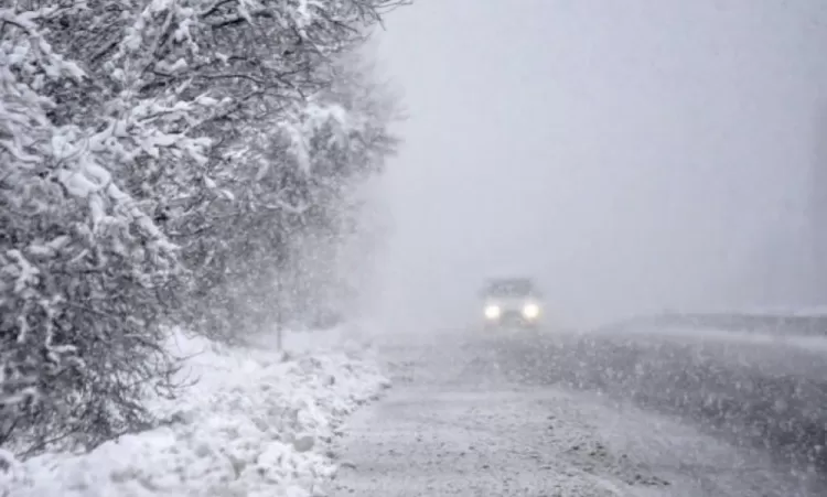 ՀՀ որոշ ավտոճանապարհներին ձյուն է տեղում 