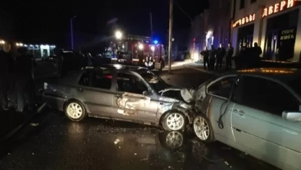  Թբիլիսյան խճուղում երեք մեքենա բախվել են իրար. դեպքի վայրում են փրկարարները
