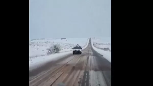 ՏԵՍԱՆՅՈՒԹ. Հայաստանի որոշ ճանապարհներին արդեն ձյուն կա