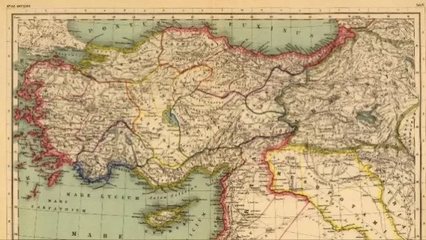ԼՈՒՍԱՆԿԱՐ. Թուրք պրոֆեսորը հրապարակել է Մեծ Հայքի քարտեզը