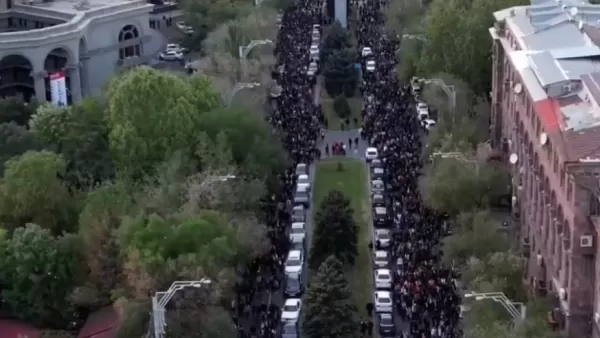 ՏԵՍԱՆՅՈՒԹ. Երթը մեկնարկել է. որ ուղղությամբ են շարժվում ցուցարարները