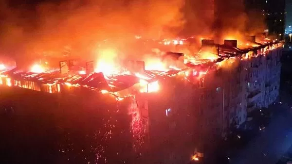 Խոշոր հրդեհ Կրասնոդարում. մոտ 60 տուն է այրվել, տարհանվել է 300 մարդ