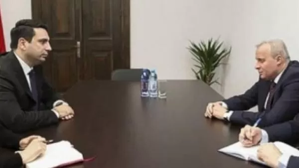 Ալեն Սիմոնյանը հանդիպել է ՌԴ դեսպանի հետ. քննարկվել են նաև ներքաղաքական հարցեր
