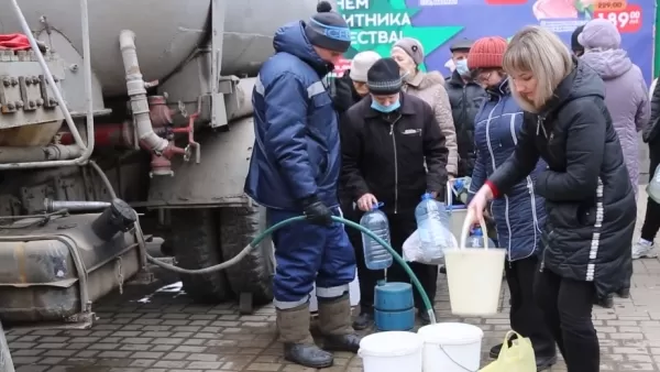 ՏԵՍԱՆՅՈՒԹ. Խմելու ջրի հերթեր` Դոնեցկում