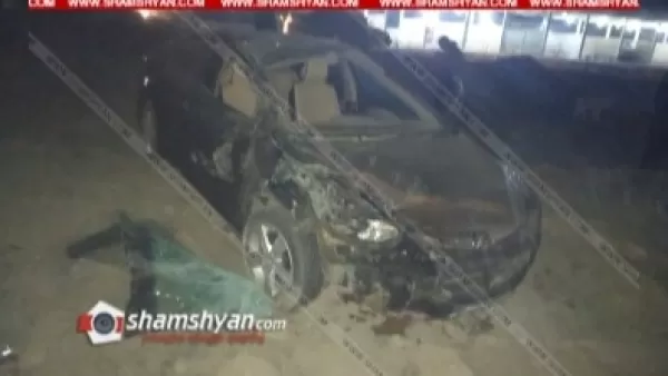 Ճանապարհի մերկասառույցի պատճառով Գեղարքունիքի մարզում 21-ամյա վարորդը Hyundai Elantra-ով կողաշրջվել և հայտնվել է դաշտում