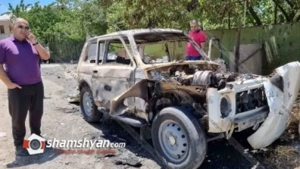 Առեղծվածային դեպք` Արմավիրի մարզում. մեքենան ամբողջովին վերածվել է մոխրակույտի. կա զոհ