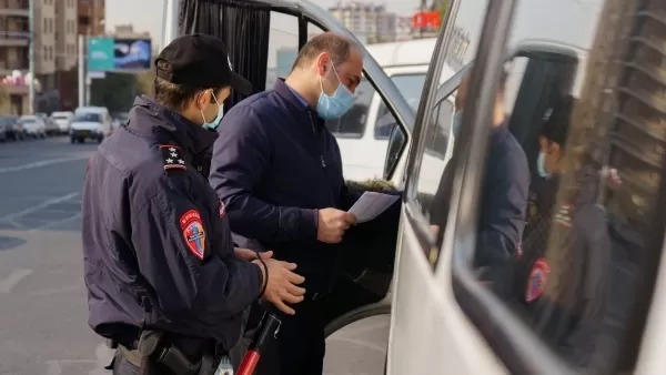 Մալաթիա-Սեբաստիայում հանրային տրանսպորտում դիմակ չդնելու համար 2 ուղևորի նկատմամբ կազմվել է վարչական արձանագրություն 