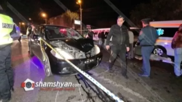 Մահվան ելքով վրաերթ Երևանում. Nissan-ը վրաերթի է ենթարկել 2 հետիոտնի. Shamshyan. com