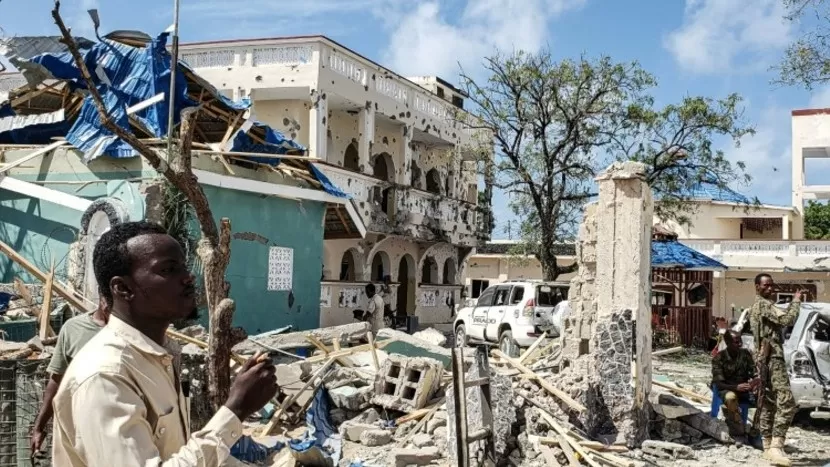 ՏԵՍԱՆՅՈՒԹ. Սոմալիի մայրաքաղաքում հյուրանոցի վրա գրոհայինների հարձակման հետևանքով կան զոհեր և վիրավորներ
