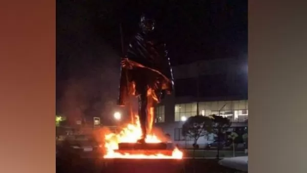 Հայտնի է, թե ով է Երևանում այրել Մահաթմա Գանդիի արձանը