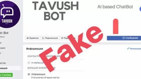 Tavush Bot-ը ադրբեջանական քարոզչամեքենայի հերթական գործիքն է. Տեղեկատվության ստուգման կենտրոն