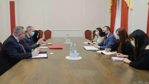 ԿԽՄԿ պատվիրակության ղեկավարը ԱԺ փոխխոսնակին ներկայացրել է պատերազմից հետո կատարված աշխատանքը