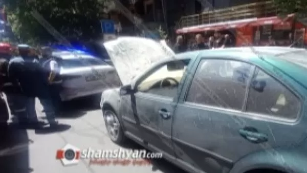 Արտակարգ դեպք Երևանում. հրդեհ է բռնկվել 32–ամյա քաղաքացուն պատկանող Volkswagen-ում