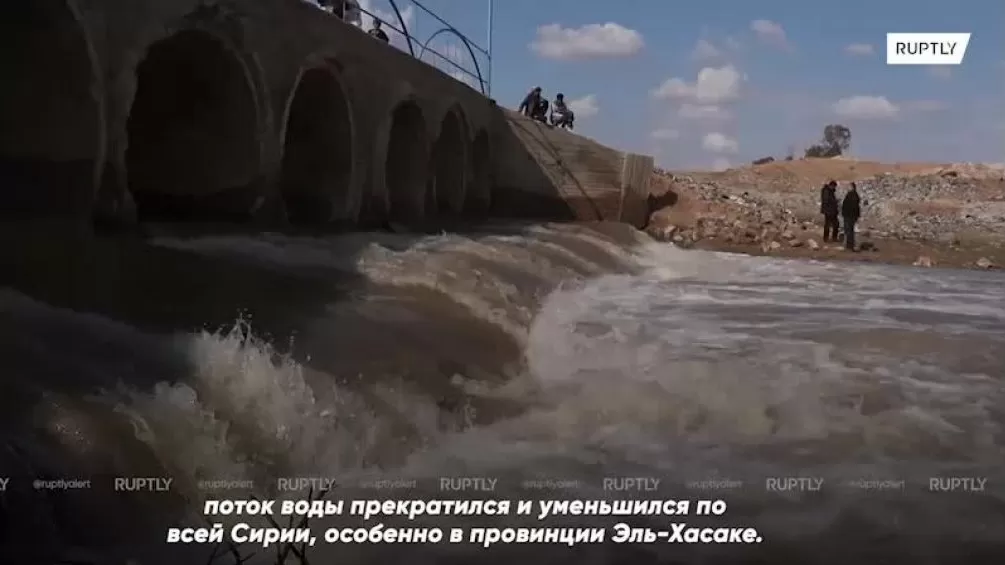 ՏԵՍԱՆՅՈՒԹ. Թուրքական ամբարտակների պատճառով ցամաքած սիրիական գետը երկրաշարժից հետո կրկին լցվել է ջրով
