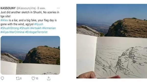 Ալիևը մեծ սուտասան է և ֆեյք. հայ նկարիչ Kassouny 