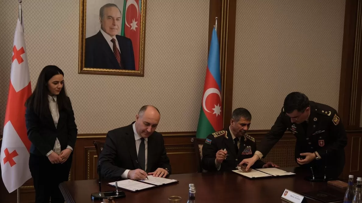 Ադրբեջանն ու Վրաստանը ռազմական համագործակցության համաձայնագիր են ստորագրել