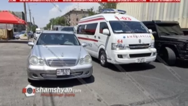 Երևանում 25-ամյա վարորդը Mercedes-ով վրաերթի է ենթարկել փողոցը չթույլատրելի հատվածով անցնող հետիոտնի