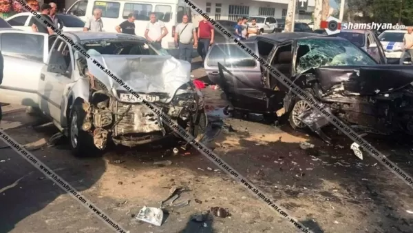 Վանաձորում բախվել են Opel-ն ու Volkswagen–ը. 7 վիրավորներից հղի կնոջ 7 ամսական երեխան ծննդաբերության ժամանակ մահացել է