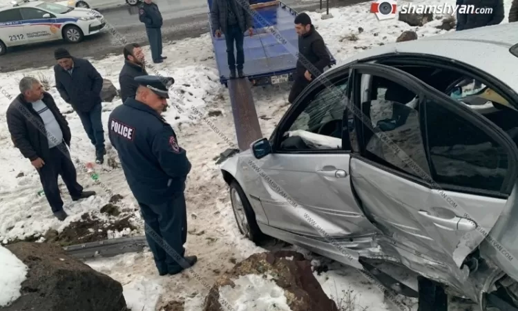 ԼՈՒՍԱՆԿԱՐ. 26-ամյա վարորդը BMW-ով կողաշրջվել և հայտնվել է դաշտում. կա վիրավոր