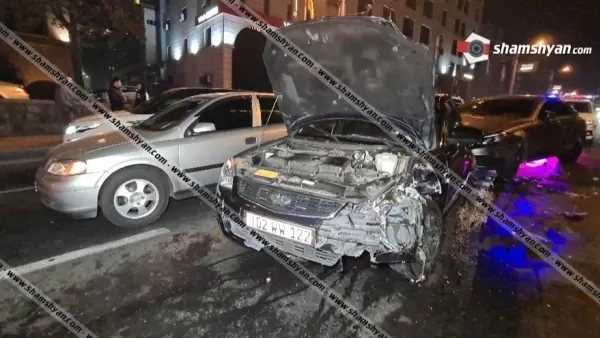 Խոշոր ու շղթայական ավտովթար Երևանում. միմյանց են բախվել 5 մեքենա