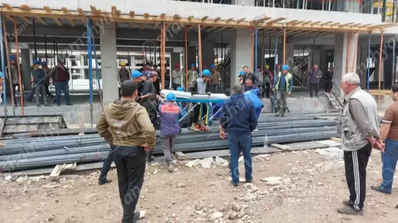 Արտակարգ դեպք Երևանում. աշխատակիցն ընկել է կառուցվող շենքից