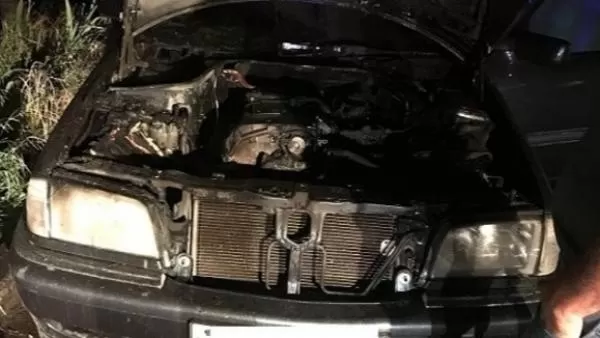 Հրազդան քաղաքի մոտ մեքենան բռնկվել է. վարորդը և ուղևորն այրվածքներ են ստացել