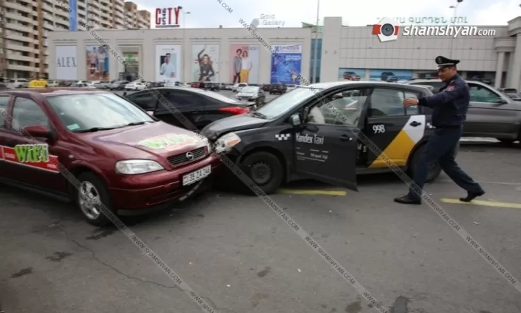 Շղթայական ավտովթար Երևանում. բախվել են Hyundai Elantra-ն, Nissan Versa-ն և Opel Astra-ն