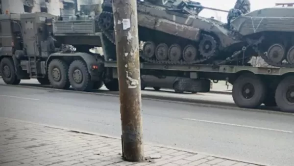 ՏԵՍԱՆՅՈՒԹ․ Մարիուպոլի մոտ ռուսական զինտեխնիկայի շարասյուն է նկատվել. այն շարժվում է Զապորոժյեի ուղղությամբ