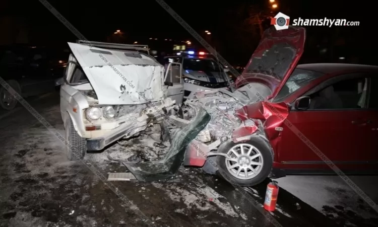 Ողբերգական ավտովթար Երևանում. կա 1 զոհ, 3 վիրավոր