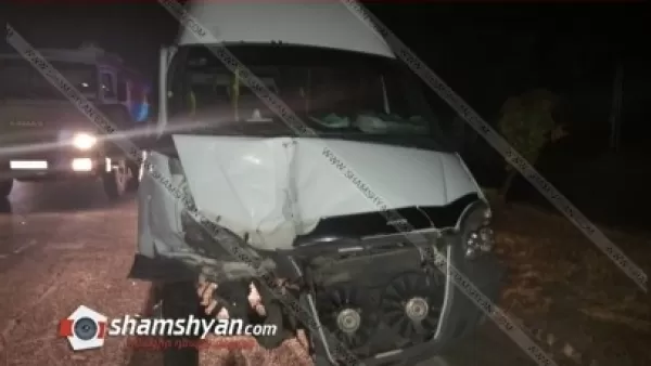  Բախվել են Ոսկեվազ-Երևան մարդատար ГАЗель-ը և Nissan X-Trail-ը․ կան տուժածներ