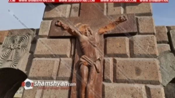 Վանդալիզմ՝ Երևանում. չարագործները պղծել են մատուռում տեղադրված Հիսուս Քրիստոսի տուֆե քանդակը
