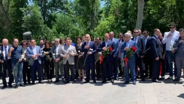  Սերժ Սարգսյանը Կոմիտասի անվան պանթեոնում