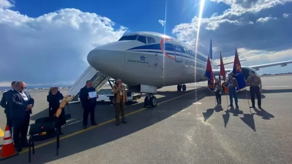Հայաստանում օդանավ է անվանակոչվել հայ զինվորի անունով