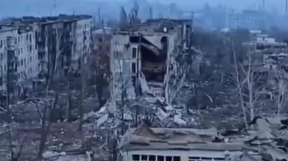ՏԵՍԱՆՅՈՒԹ. Այրված ու քանդված Բախմուտը. քաղաքն անճանաչելի է