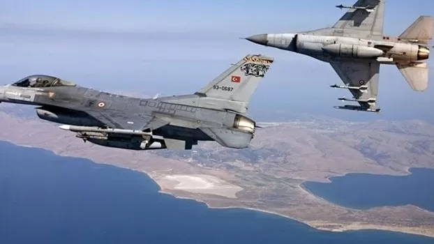 Թուրքական երկու F-16 կործանիչներ խախտել են Հունաստանի օդային տարածքը